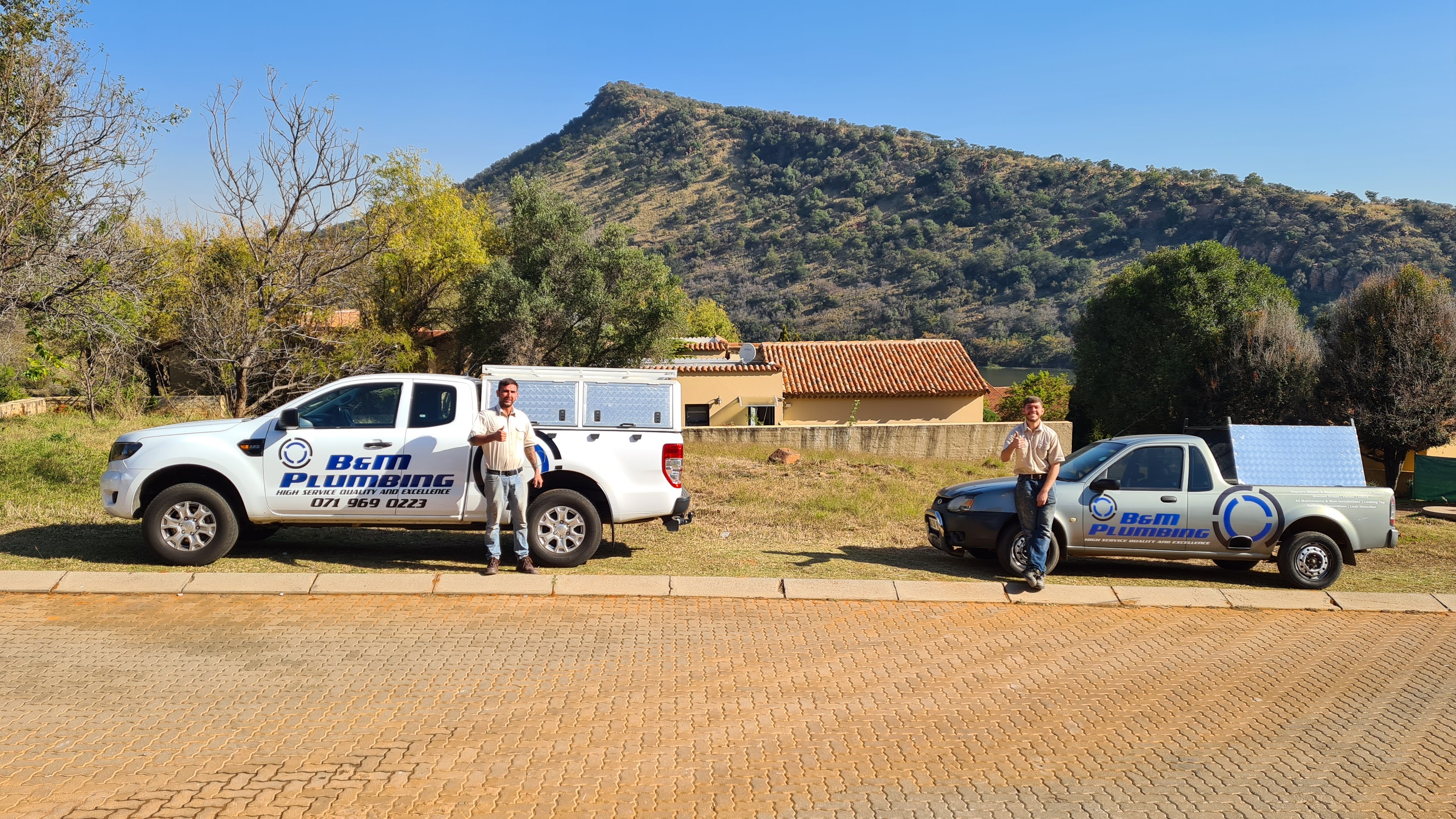 Brandon and Jason from B&M Plumbing