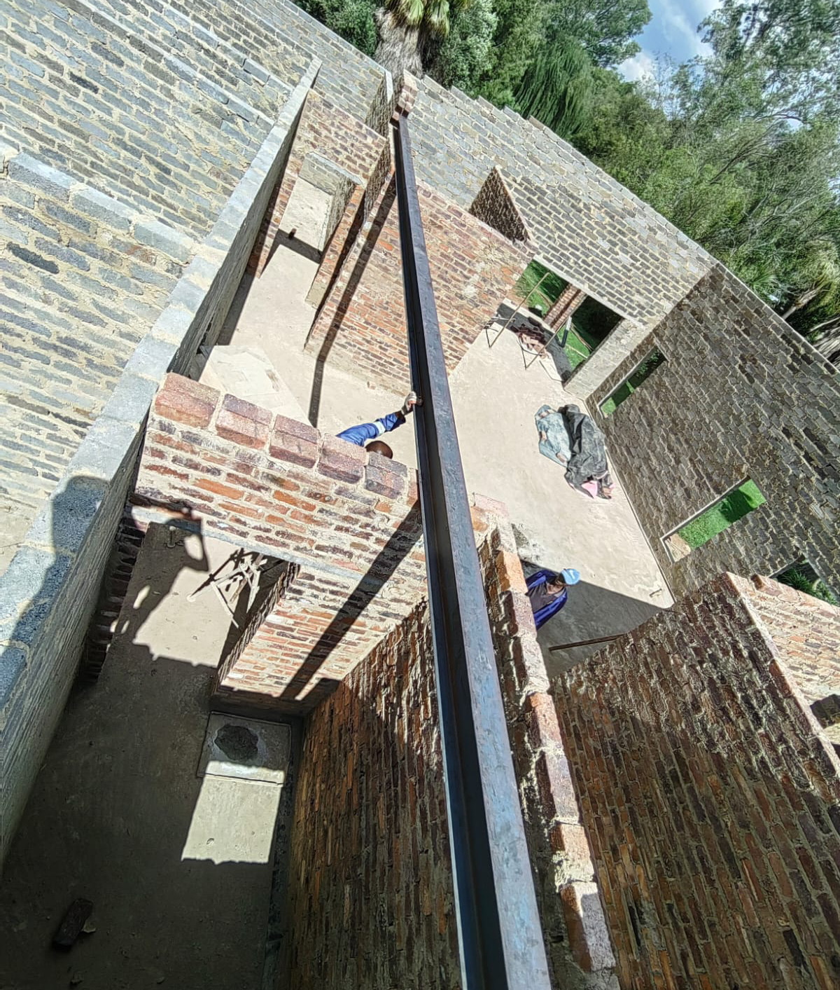 Large building project managed by B&M Plumbing